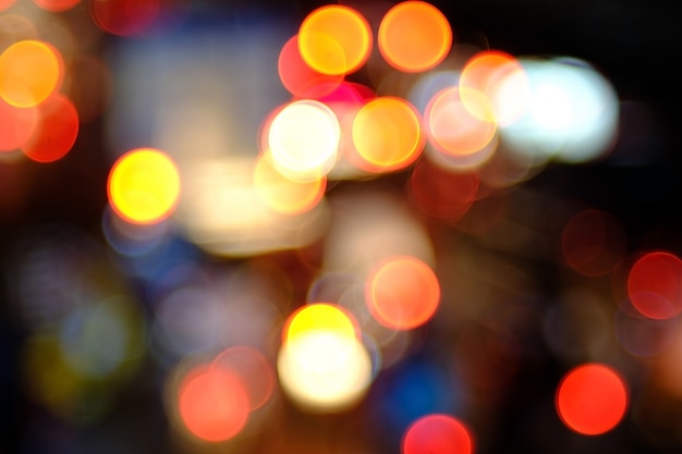 Photo colorful lighting bokeh background