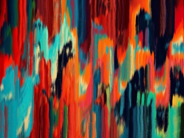 Colorful line brush abstract background