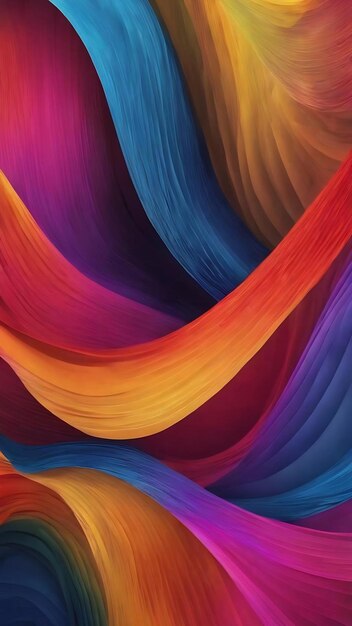 Colorful line and wave background geometric banner flyer template wallpaper texture