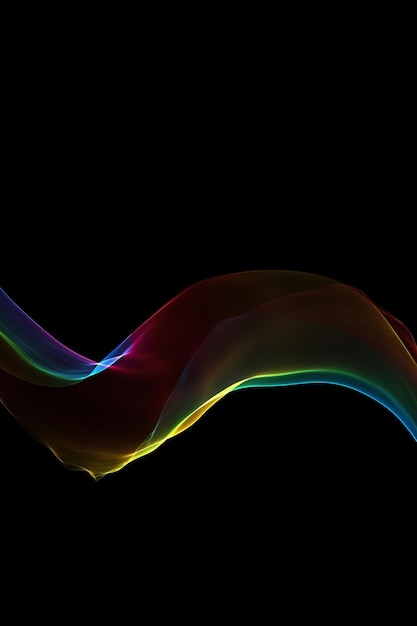 Colorful Line and Wave Background Geometric Banner Flyer Wallpaper Template