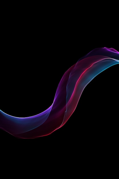 Colorful Line and Wave Background Geometric Banner Flyer Wallpaper Template