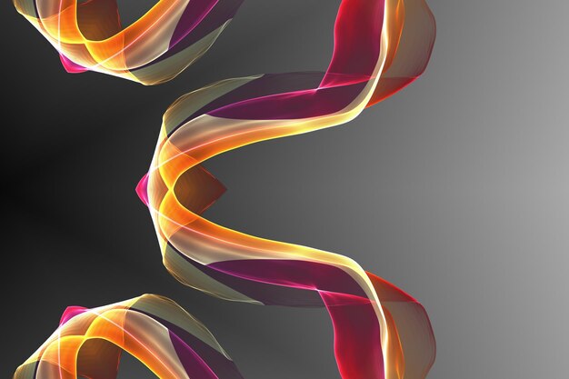 다채로운 라인과 웨이브 배경 기하학적 프레임 배너 전단지 템플릿 바탕 화면