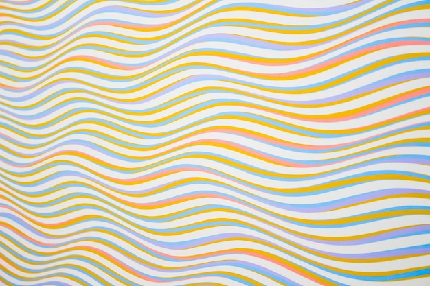 Colorful lines on a white background.