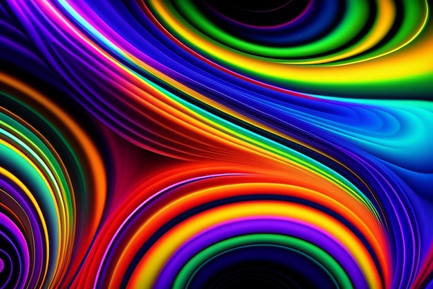 colorful liquid paint background