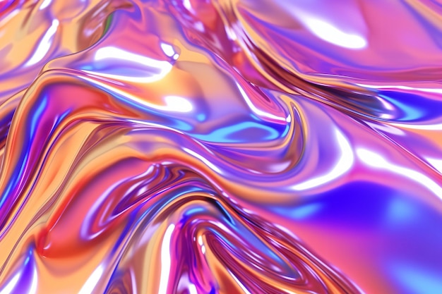 a colorful liquid painting background with a lot of liquid