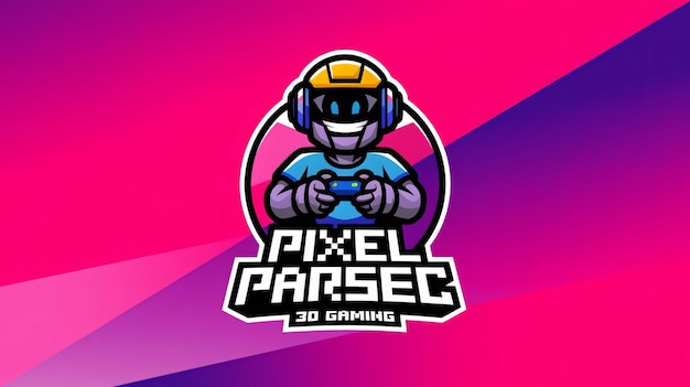 a colorful logo for a video game called a video game