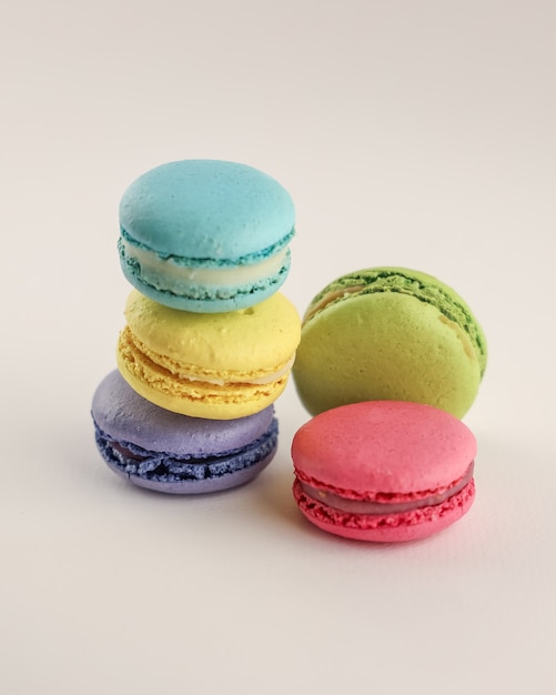 Colorful macarons