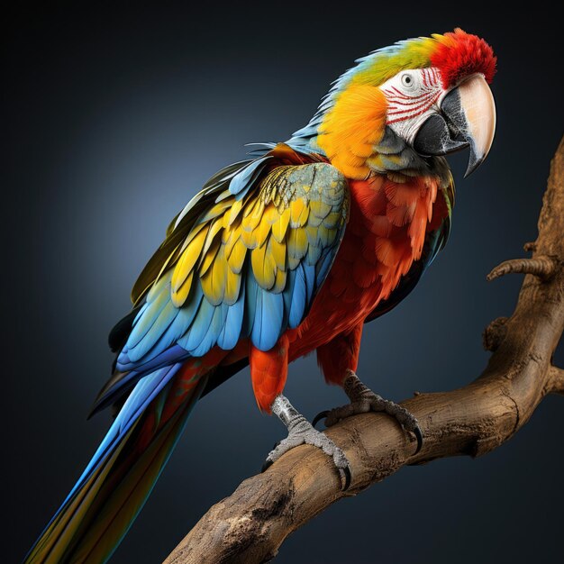 Colorful Macaw