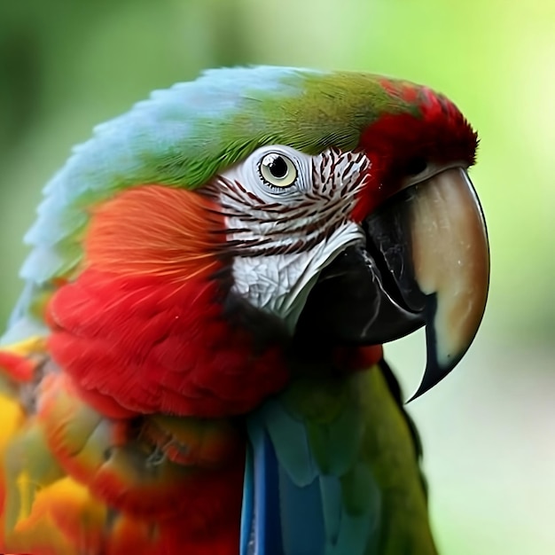 colorful macaw