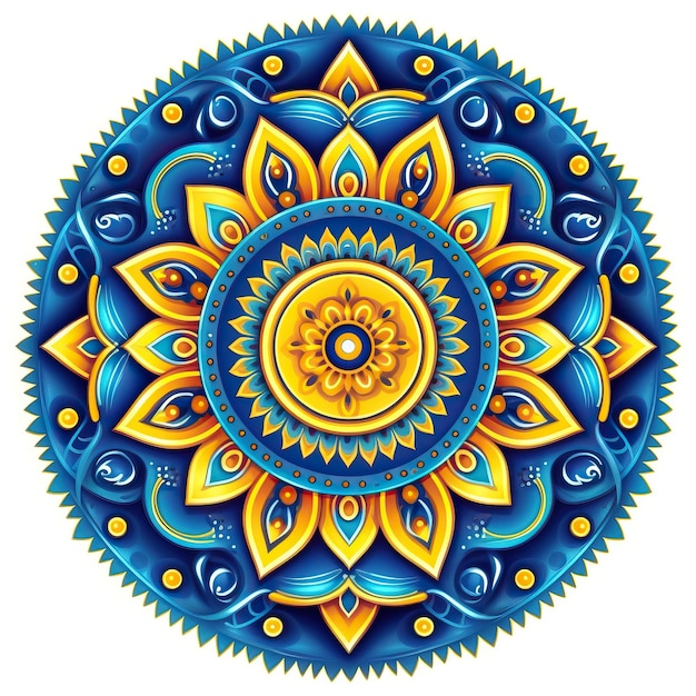 Premium AI Image A Colorful Mandala With The Number 1 In The Middle free-printable-number-chart-1-500-printable-number-line-free-printable