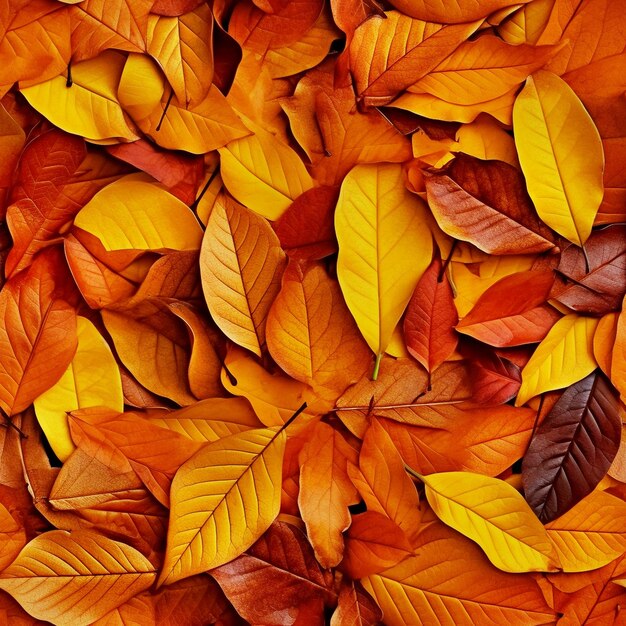 Colorful maple leaves