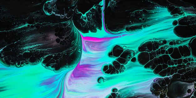 colorful marbling texture creative background with abstract waves, liquid art style painted with oil