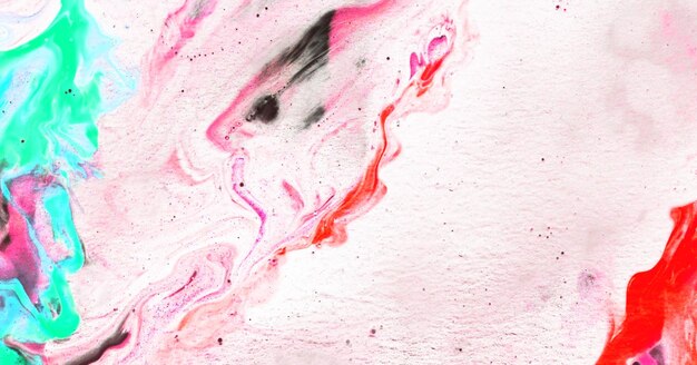 colorful marbling texture creative background with abstract waves, liquid art style painted with oil