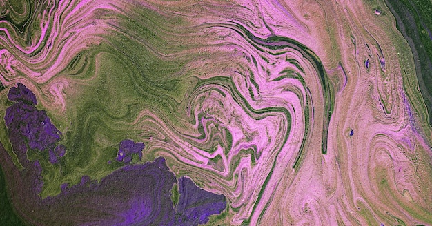 colorful marbling texture creative background with abstract waves, liquid art style painted with oil