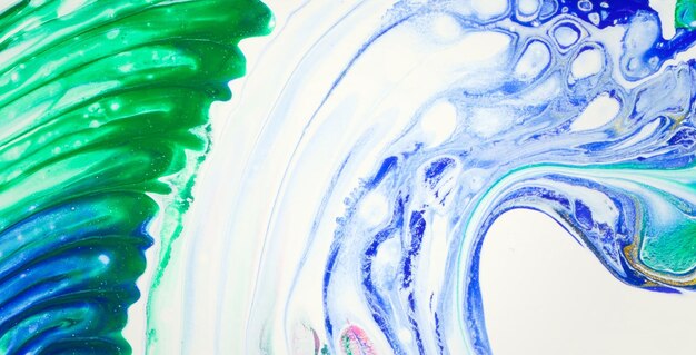 colorful marbling texture creative background with abstract waves, liquid art style painted with oil