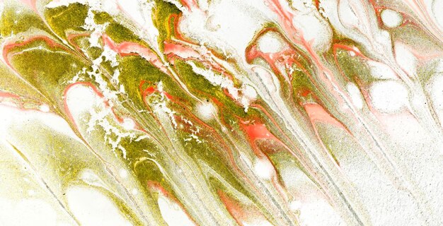 colorful marbling texture creative background with abstract waves, liquid art style painted with oil