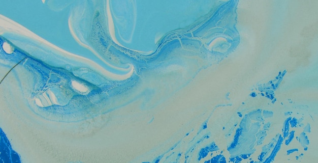 抽象的な波、油で描かれた液体アート スタイルとカラフルなマーブリング テクスチャ創造的な背景