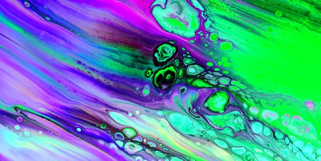 colorful marbling texture creative background with abstract waves, liquid art style painted with oil