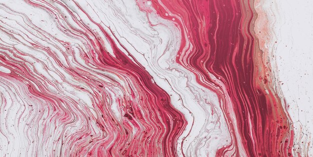 colorful marbling texture creative background with abstract waves, liquid art style painted with oil