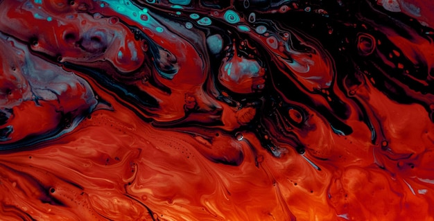 colorful marbling texture creative background with abstract waves, liquid art style painted with oil