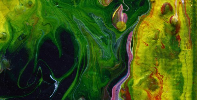 colorful marbling texture creative background with abstract waves, liquid art style painted with oil