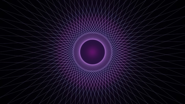 Photo colorful mesh backgrounds, glowing lines, dynamic and pink and purple techno wallpaper.