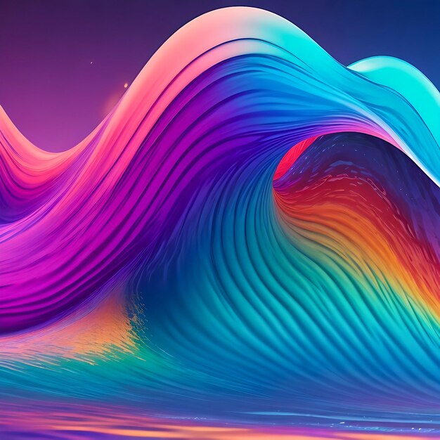 Colorful mesh gradient background design