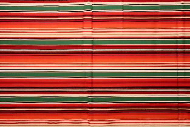 Colorful mexican striped fabric background