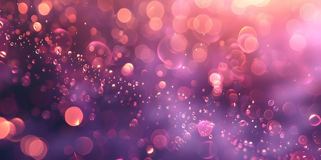 Colorful Minimal Bokeh Beautiful Background Ai Generated