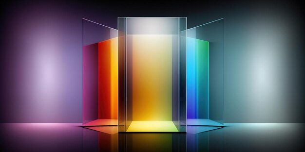 Photo colorful modern background