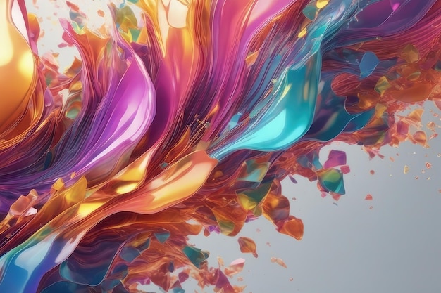 A colorful motion abstract background