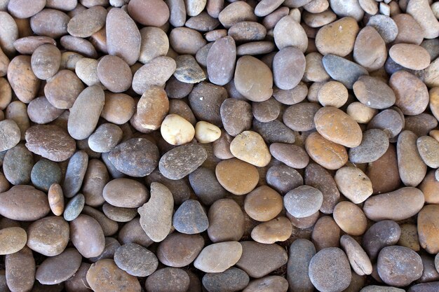 Photo colorful multicolored pebbles