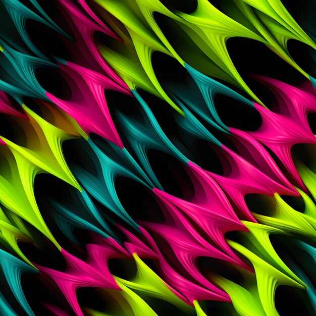 Colorful neon design background