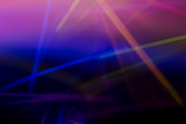 Photo colorful neon laser lights abstract background