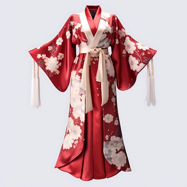 Colorful_of_Japanese_Kimono_Type_Formal_Robe_Material_Silk_Color_Concept_traditonal_clothes_fashion_