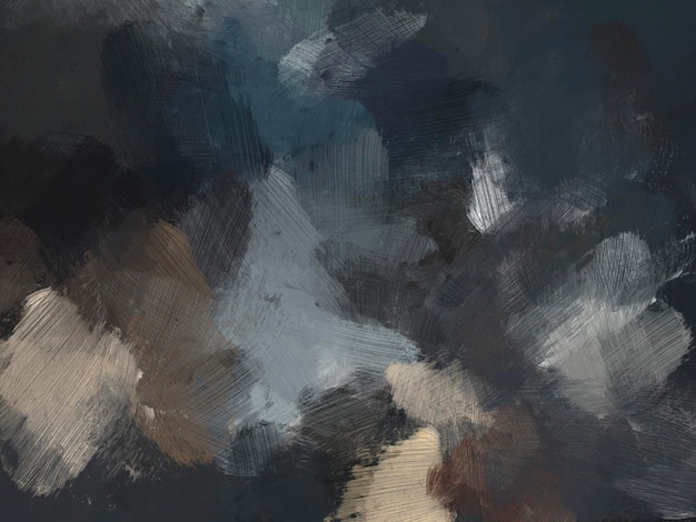 カラフルなオイル ペイント ブラシの抽象的な背景