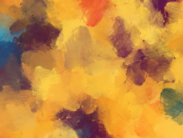 Colorful oil paint brush abstract backgroundx9