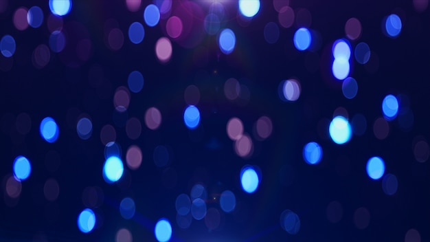 Colorful orbs background Bokeh