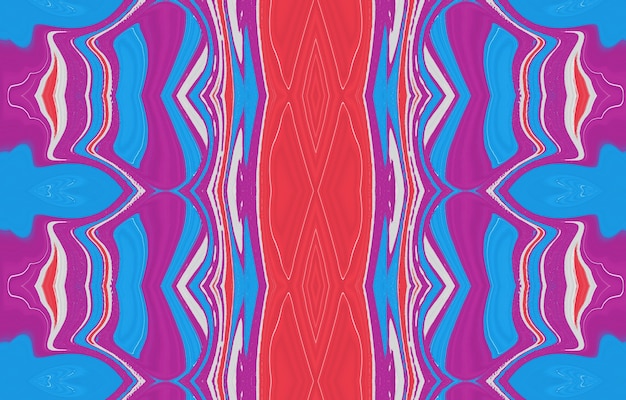 Красочный орнамент для текстильного дизайна и фонов Абстрактный полосатый цвет текстурированный геометрический