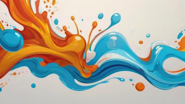 colorful paint splashes png