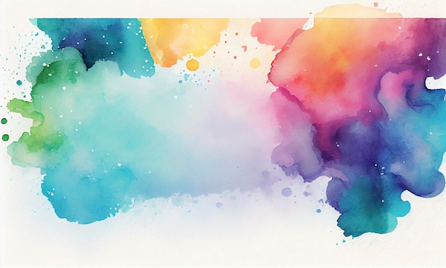 colorful paint watercolor background