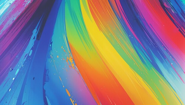 Colorful painting for wallpaper