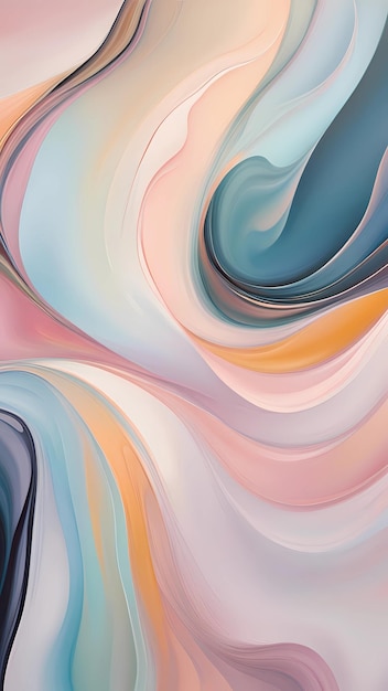 a colorful painting of a wave that is called the artist.