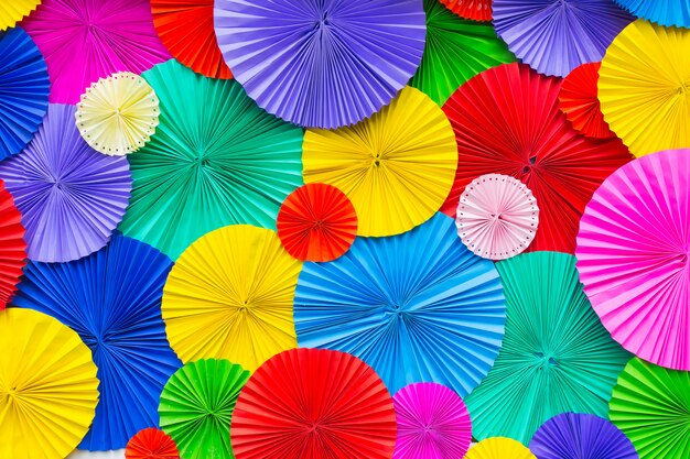 Colorful paper background