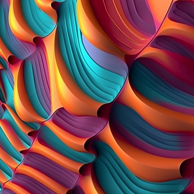 a colorful paper texture with many colors of the rainbow.