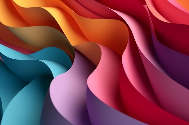 Colorful paper wallpapers for iphone and android