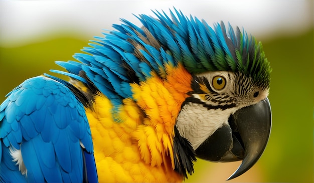 Colorful parrot