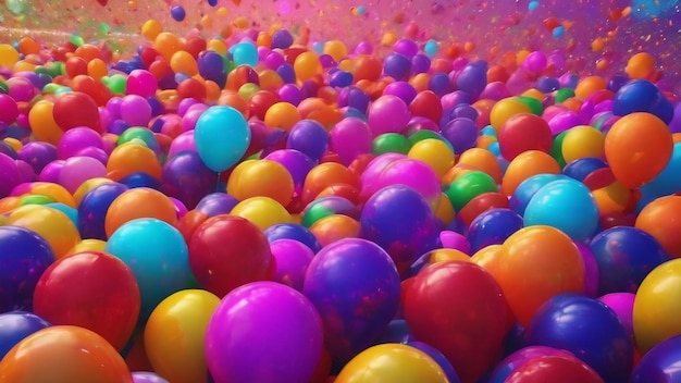 Colorful party background