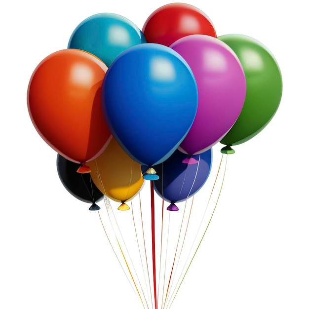 colorful party balloons