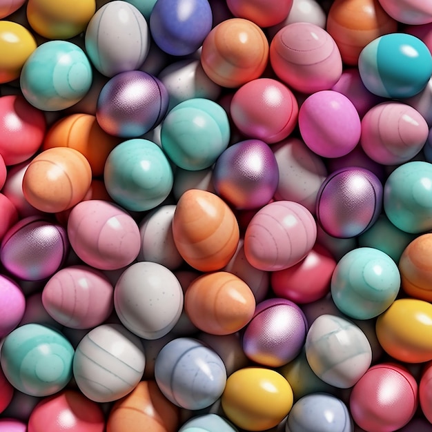 Premium AI Image | colorful pastel candy